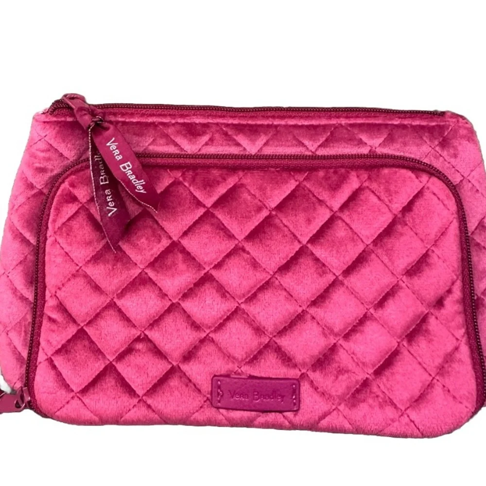 Vera Bradley Pink Make Up Bag - Picture 3 of 11